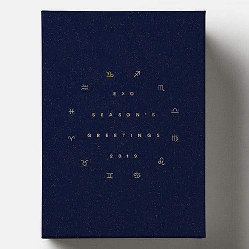 EXO 2019 SEASON'S GREETINGS 1CD+13p Desk Calendar+120p Dairy+A4
